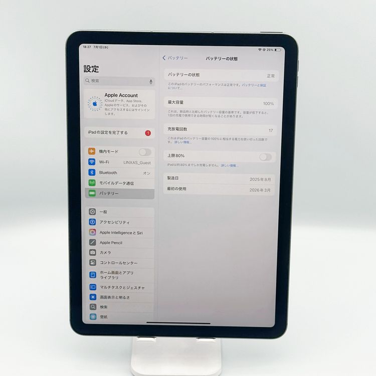 ������100���iPad Air 11����� (M3) Wi-Fi + Cellular��128GB