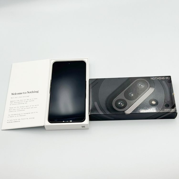 Nothing Phone 3a 256GB��A059���֥�å�����ŷ��Х�����