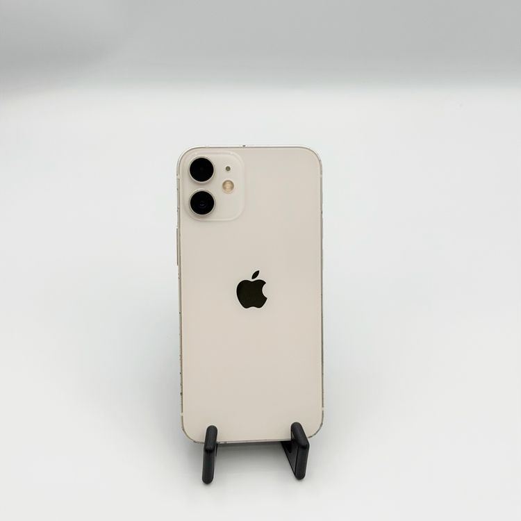 �ڥХåƥ꡼75���iPhone 12 mini 128GB �ۥ磻�ȡ�au