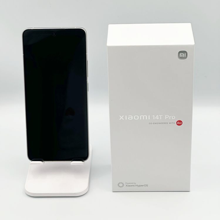 �ڥХåƥ꡼100���SIM�ե꡼ Xiaomi 14T Pro 256GB �����󥰥졼��