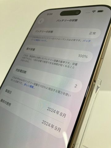 ������100���iPhone16 Pro Max 256GB