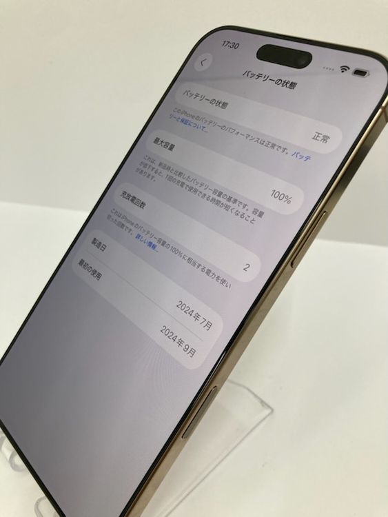 ������100���iPhone16 Pro Max 256GB