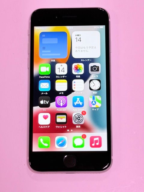 Ķ���� ̤������ iPhoneSE ��2���� 64GB �ۥ磻��