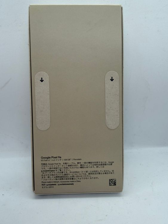 ������̤�����ʡ� Google Pixel9a 128GB Porcelain