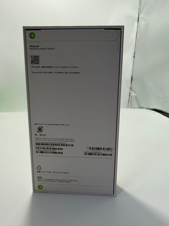 ̤���� iPhone AIR 256GB���ۥ磻�ȡ�SIM�ե꡼