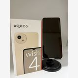 開封未使用 AQUOS wish4 4GB/64GB A402SH SoftBank SIMフリー