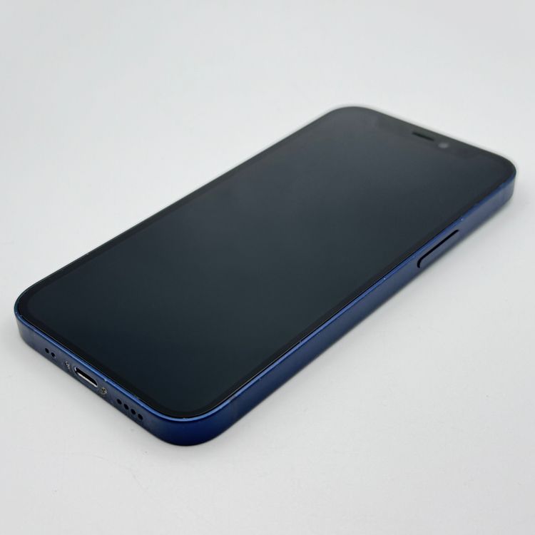 中古品 iPhone 12 mini 64GB ブルー SIMロックなし SIMフリー