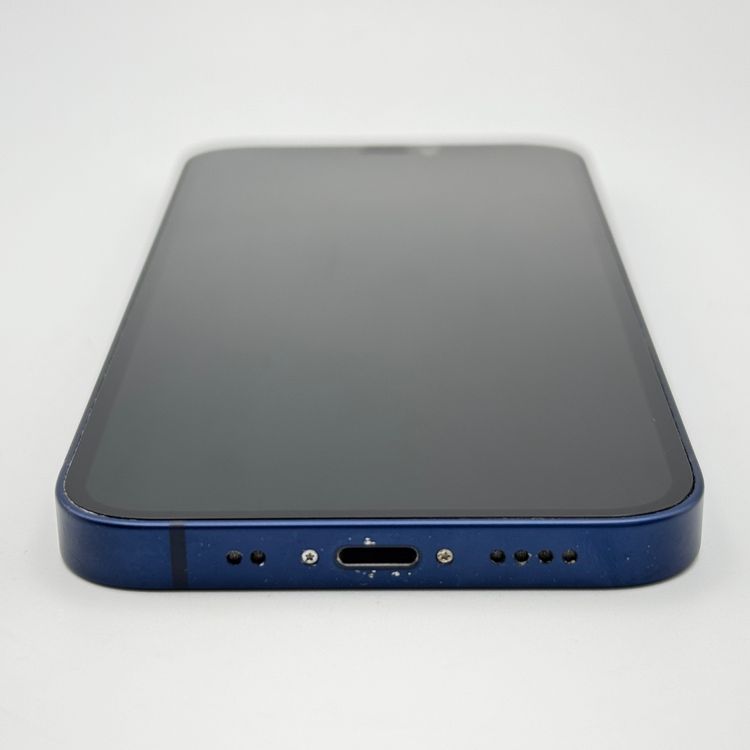 中古品 iPhone 12 mini 64GB ブルー SIMロックなし SIMフリー