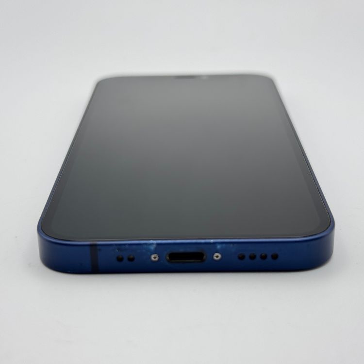 中古品 iPhone 12 mini 64GB ブルー SIMロックなし SIMフリー