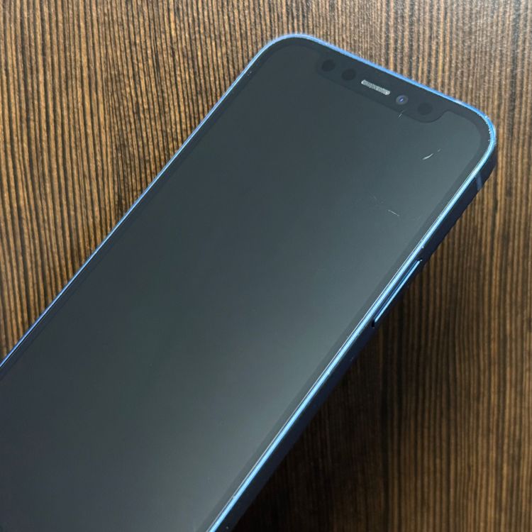 中古品 iPhone 12 mini 64GB ブルー SIMロックなし SIMフリー