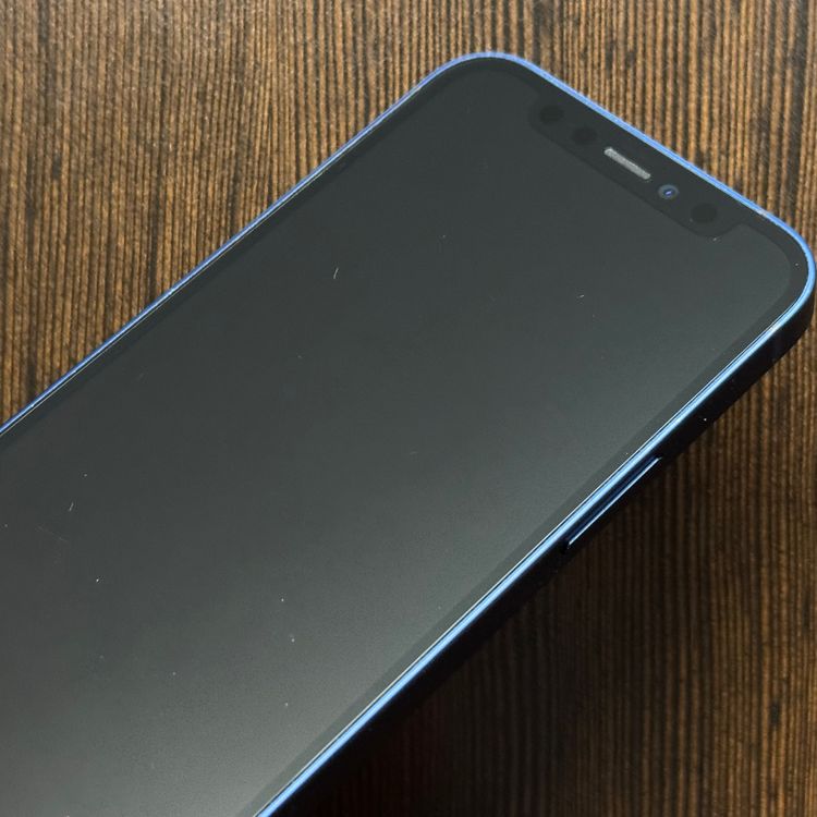 中古品 iPhone 12 mini 64GB ブルー SIMロックなし SIMフリー