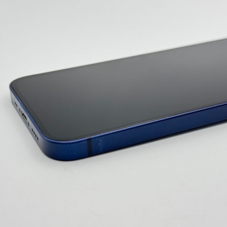 中古品 iPhone 12 mini 64GB ブルー SIMロックなし SIMフリー