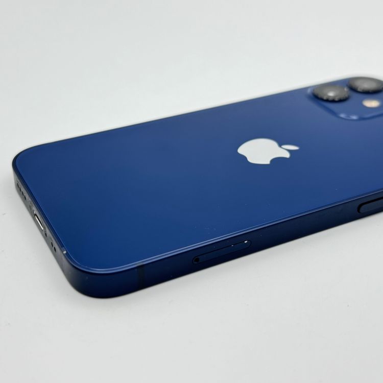 中古品 iPhone 12 mini 64GB ブルー SIMロックなし SIMフリー