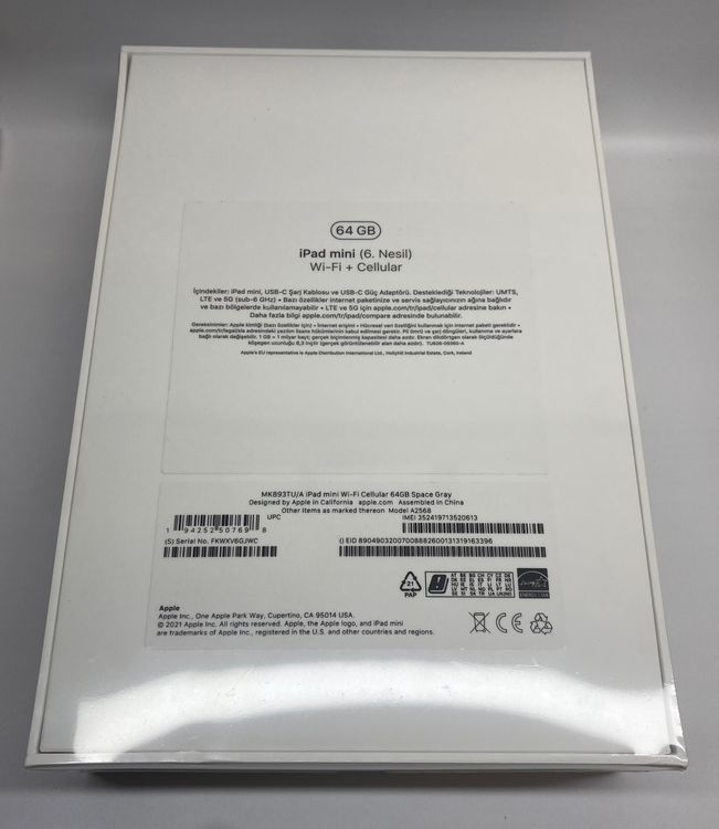 010������̤������ iPad mini ��6���� 64GB A2568 �᡼�����ݾڣ�ǯ