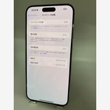 006�����ʡ�iPhone 15ProMax 256GB�ۥ磻�ȥ����˥���/�����Хåƥ꡼87%