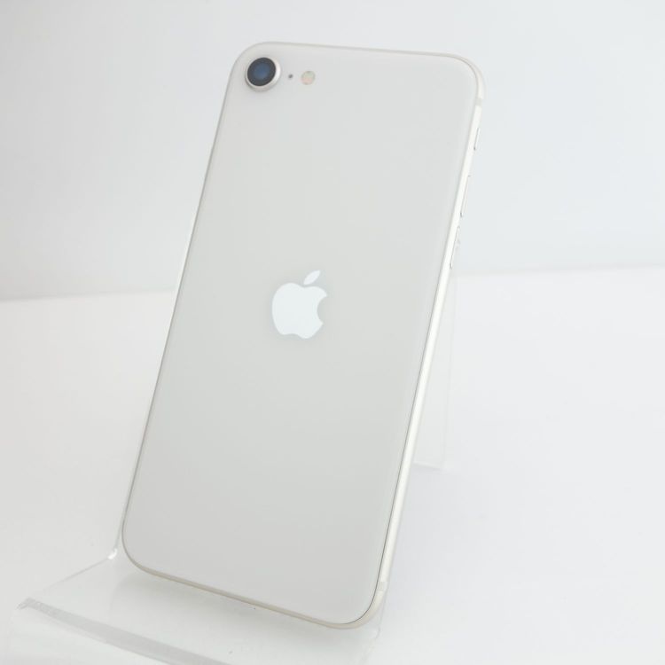 B 100% iPhone SE (第3世代) 128GB SIMフリー 本体（ムスビー  