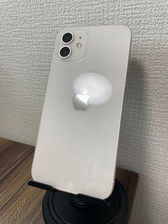 ��¨��ȯ����iPhone12 �ۥ磻�� 64GB�ڥХåƥ꡼100���