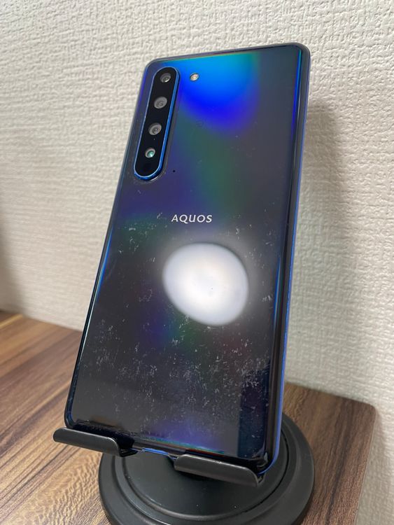 ��¨��ȯ����AQUOS R5G��Earth Blue	256GB