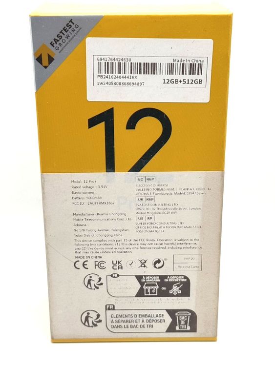 realme 12 Pro+ 5G 12GB/512GB ֥ޥ֥롼  SIMե꡼