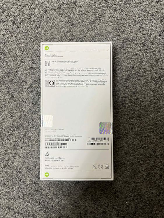 ���ʡ�̤���� iPhone16ProMax256GB�����ǡ� ���̥����롦12/25��12/31