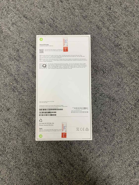 ̤ iPhone 16 PRO MAX WHITE TITANIUM 256GB