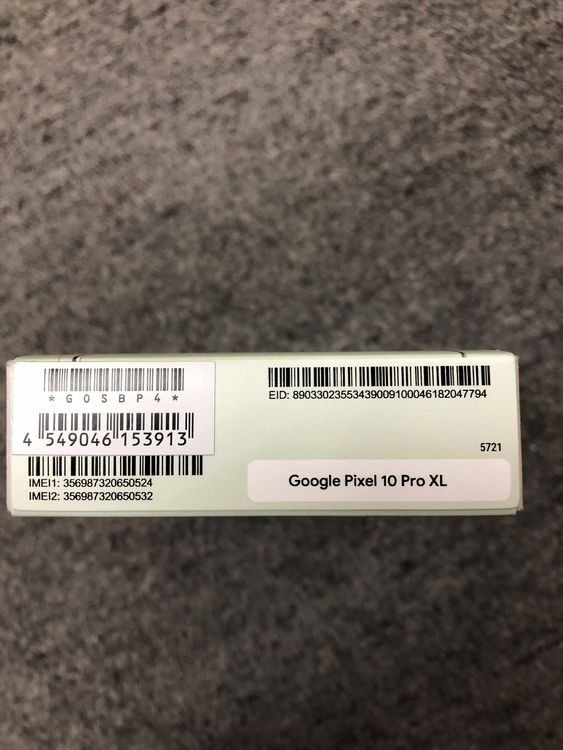 ̤ʡGoogle Pixel 10 Pro XL 256GB [Jade]