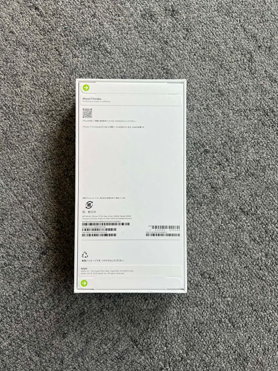 ���ʡ�̤���� iPhone17 ProMax 256GB ����С� ����SIM�ե꡼ ����̵��