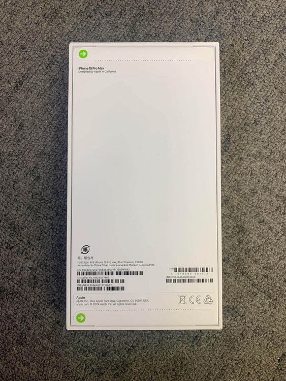 ����̤��������������iPhone 15 Pro Max 256GB �֥롼�����˥���
