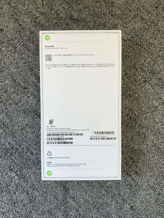 ���ʡ�̤������iPhone 16e �ۥ磻�� 128GB