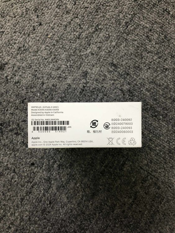 ̤Apple AirPods4 ANC MXP93J/A