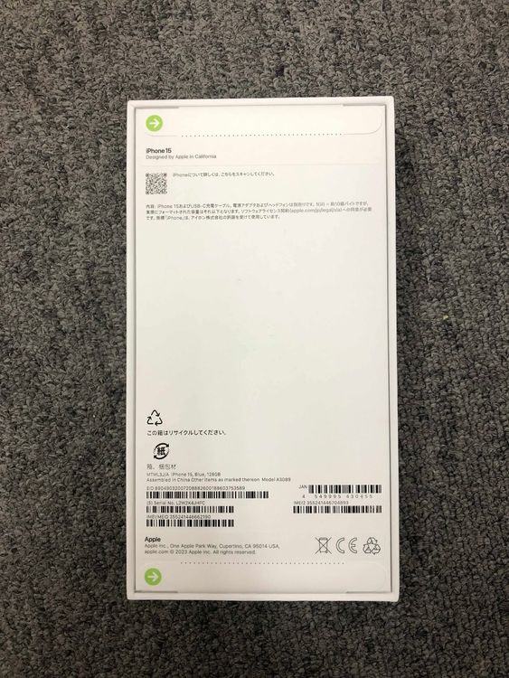 ̤ iPhone 15 128GB ֥롼