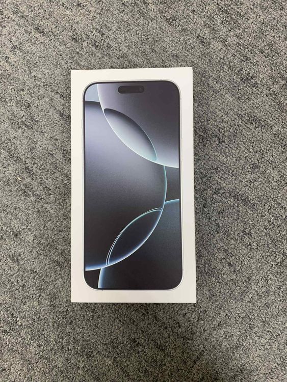 ̤ iPhone 16 PRO MAX WHITE TITANIUM 256GB