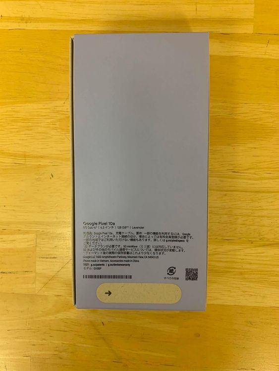 ���ʡ�̤���� Pixel 10a 128GB ��٥����������SIM�ե꡼