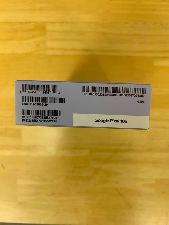 ���ʡ�̤���� Pixel 10a 128GB ��٥����������SIM�ե꡼