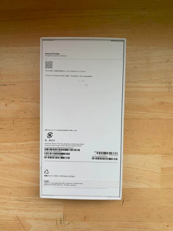 ����̤���� iPhone 17 PRO MAX 512GB �ǥ����ץ֥롼�����̥�����