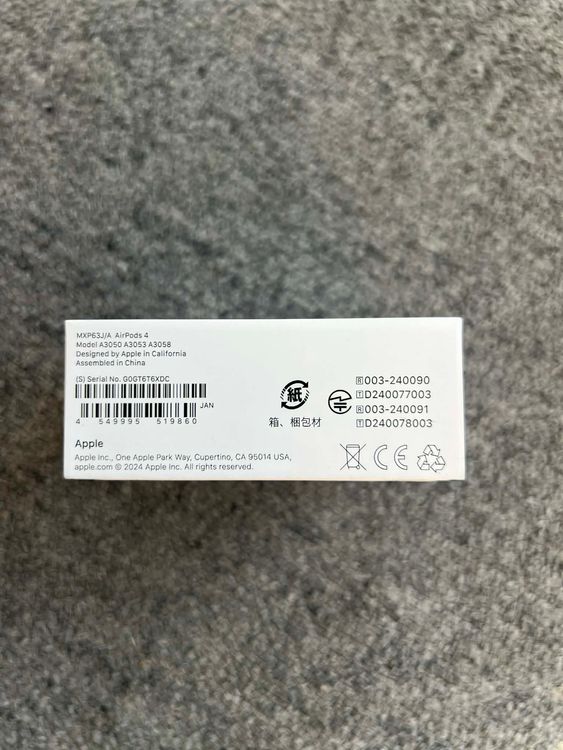 ̤ Apple AirPods 4 MXP63J/A