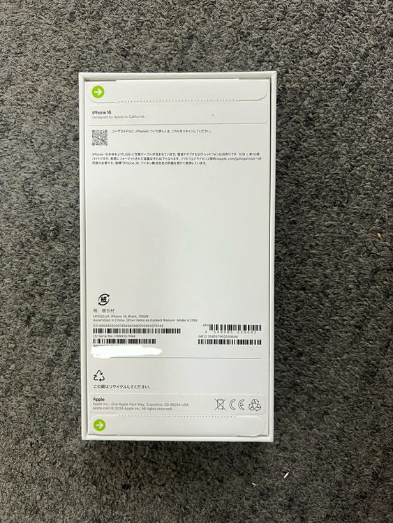 ̤���� iPhone 16 Black 128GB