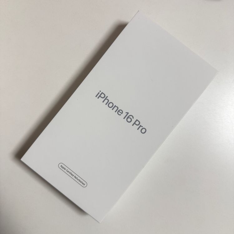 ��SIM�ե꡼�ۿ��ʡ�̤���� iPhone 16Pro 128GB �ۥ磻�� Apple�� ¨��ȯ��