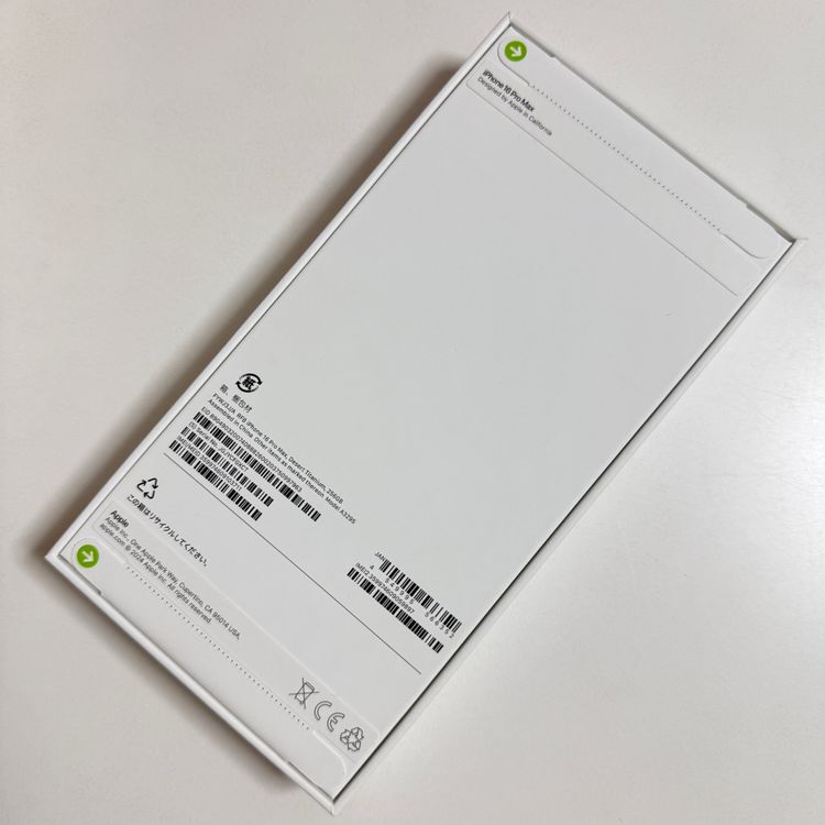 ��SIM�ե꡼��̤������ iPhone 16ProMax 256GB �ǥ����ȥ����˥���