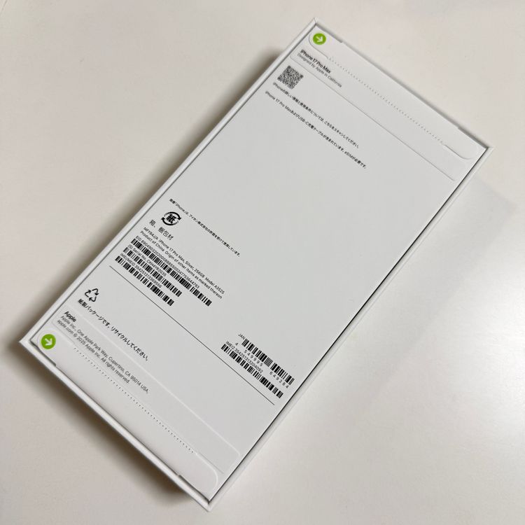 ¨��ȯ����̤�����ʡ�iPhone 17ProMax 256GB ����С�Apple�� SIM�ե꡼