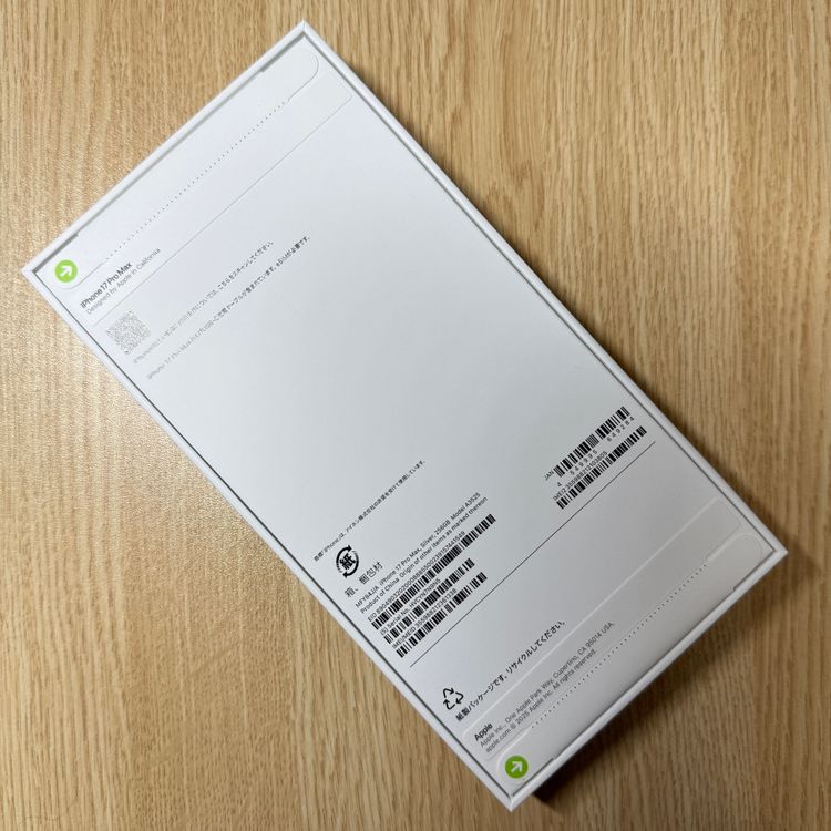 ���ʡ�̤���� iPhone 17ProMax 256GB ����С�Apple SIM�ե꡼¨��ȯ��