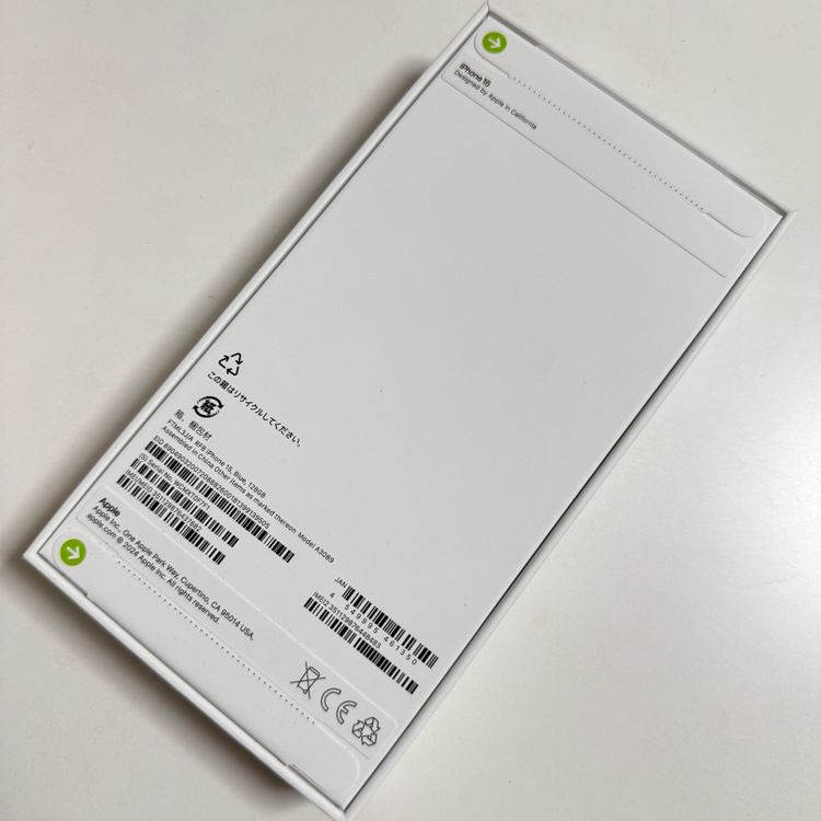 ¨��ȯ����̤�����ʡ�iPhone 15 128Gb�֥롼Apple SIM�ե꡼