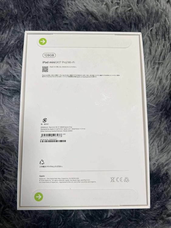 ʡ̤ iPad Mini A17Pro 128Gb ڡ졼 Wi-Fiǥ