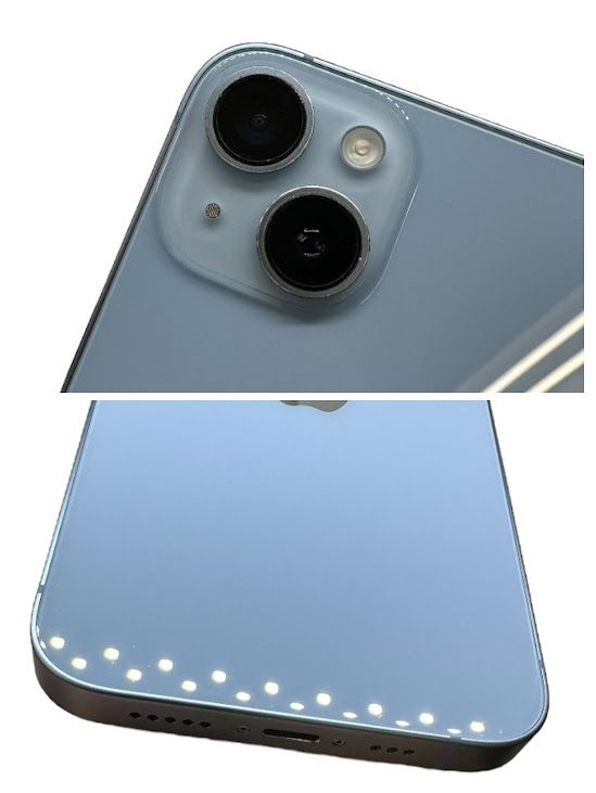 ڥХåƥ꡼85%iPhone14128GB֥롼SIMե꡼au