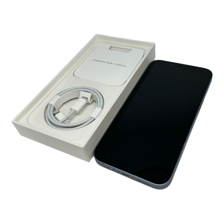iPhone��14��128GB���֥롼��SIM�ե꡼����ŷ��Х�����