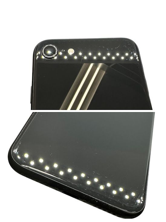 �ڥХåƥ꡼86%��iPhone��SE����2�����64GB���֥�å���SIM�ե꡼��au��