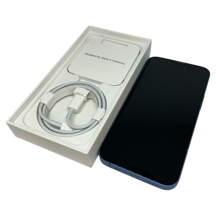 iPhone��13mini��128GB���֥롼��SIM�ե꡼��au��