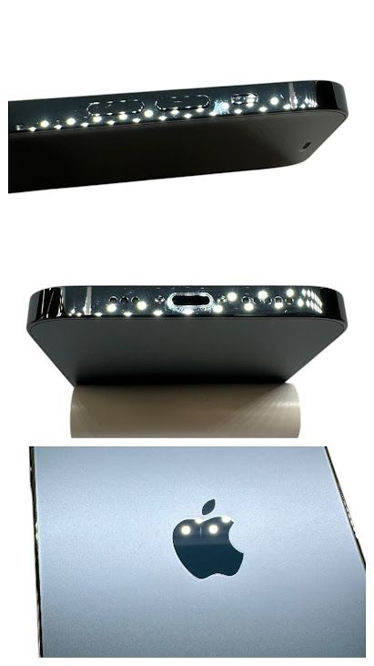 �ڥХåƥ꡼90%��iPhone��12Pro��128GB���ѥ��ե��å��֥롼��SIM�ե꡼��au��