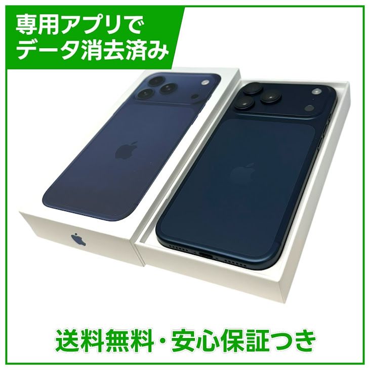 �ڥХåƥ꡼100%��iPhone��17ProMax��256GB���ǥ����ץ֥롼��SIM�ե꡼