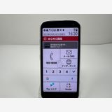 美品 NTT docomo らくらくスマートフォン F-52B ホワイト